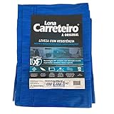 Lona Carreteiro Itap Impermeabilizante Azul 6x4m