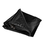 Lona Cortina De Pvc Preto P Biombo Área Solda Galpão 8x8 Mt