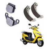Lona De Freio Pastilha Moto Suzuki Burgman 125 Ano 2015