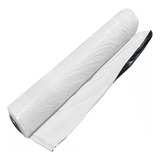 Lona Dupla Face Branca Preta Silagem Tanque De Peixe Forração Extra Forte 8x15 Proteção Anti Uv Maeto