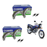 Lona Freio Cobreq Dianteira E Traseira Cg Titan Ml125 83 99
