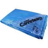 Lona Marca Carreteiro Azul Encerado Reforcada Original 6x3