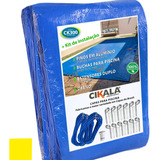 Lona Para Piscina 8 5x4 5 Proteção Termica E Sujeira kit