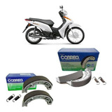 Lona Patim Freio Honda Biz 125 2014 Diantei Trasei Cobreq