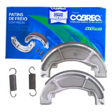 Lona Patim Sapata Freio Traseiro Honda Elite 125 Cobreq 0302