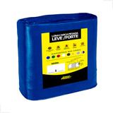 Lona Plástica Azul Impermeável 300 Micras Multiuso 11x5