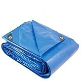 Lona Plastica Cobertura Impermeavel Azul 5x5