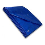 Lona Plastica Encerado C Ilhos Azul 3x2 100 Micras Caminhão