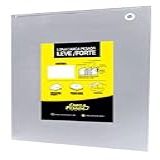 Lona Plástica Prata Cinza Impermeável 300 Micras Multiuso 2x3 3x2