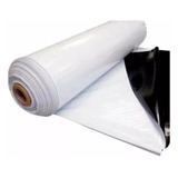 Lona Preta Branca Dupla Face Silagem 150 Micras Silo 10x50 M