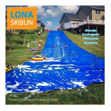 Lona Ski Bun Escorregador Lona Recreação Escorrega 2x8 Mts