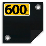 Lona Tatame Emborrachada Preto Octogno Academia 4x3 Mts