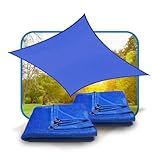 LONA TELA PERGOLADO TOLDO SOMBRITE 90 SHADE JARDIM 4X3 AZUL 