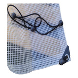 Lona Transparente 10x6 Proteção Capa Rede Manta Top Ilhos