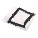 Lona Transparente 12 X 10 Mt Cobertura Pergolado Impermeável