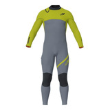 Long John Mormaii Ml 1mm Flexxxa Pro Uv suit Cinza verde