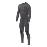 Long John Vissla Seven Seas Comp 3 2 Chest Zip Graphit