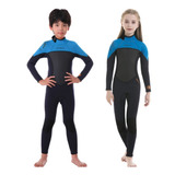 Long Jonh Roupa Infantil Neoprene 2 5mm Mergulho Surf Praia