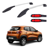 Longarina Rack De Teto Decorativa Kwid Prata