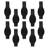Longzhuo Pulseira RFID 10 Pulseiras De Proximidade 13 56 MHz Pulseira De Silicone à Prova D água Cartão IC Controle De Acesso Para Piscina Sauna Sala Preto 