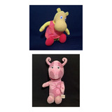Lote 02 Pelúcias Backyardigns Uniqua E Tasha 30 Cm