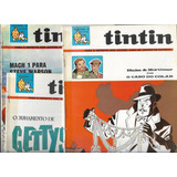 Lote 03 Gibis Tintin Semanal N 4 5 E 6 Ringo Mach 1 Blake E Mortimer Ed Bruguera 1968 1 Série Raridades