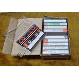 Lote 10 Fitas Audio Cassetes K7 sony mallory tdk etc