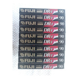 Lote 10 Fitas Cassete Fuji Dr