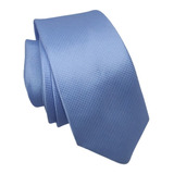 Lote 10 Gravata Slim Azul Serenity
