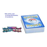 Lote 100 Cartas Pokemon