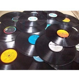 Lote 100 Discos De Vinil Para Artesanato Decoração