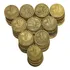 Lote 100 Moedas 1 Cruzeiro Amarelas Barato!