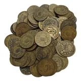 Lote 100 Moedas De