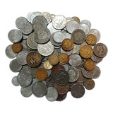 Lote 100 Moedas Nacionais
