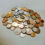 Lote 102 Moedas Estrangeiras