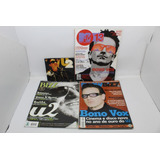 Lote 11 Revistas U2 Bono Vox Mtv + Brinde