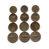 Lote 12 Moedas Antigas