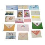 Lote 15 Envelopes E 2 Papel Carta Pequeno 17 X 12 Kit 37