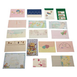 Lote 15 Envelopes E 2 Papel Carta Pequeno 18 X 10 Kit 32