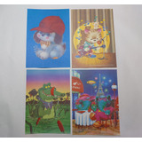 Lote 19 Papéis De Carta Antigos Bichos Divertidos Coloridos