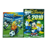 Lote 2 Álbuns Figurinha Copa Disney