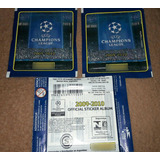 Lote 2 Envelopes Lacrados Champions League 2009 2010