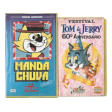 Lote 2 Fita Vhs Tom Jerry Manda Chuva Hanna Barbera
