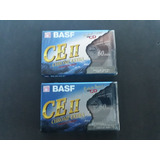 Lote 2 Fitas K7 Basf Chrome Virgens