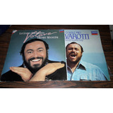 Lote 2 Lps Vinil Luciano Pavarotti