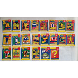 Lote 22 Cards Cartas Letronix Heróis Do Alfabeto Recreio