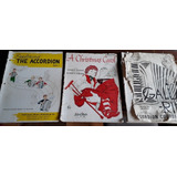 Lote 3 Livros Para Acordeon Partituras Anos 50 Frete 10 00