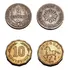 Lote 3 Moedas Antigas Uruguai 1901 E 1976