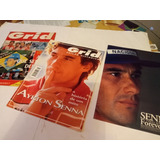 Lote 3 Revistas - Grid - Ayrton Senna - Ver Descrição