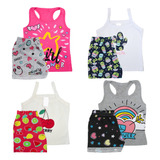 Lote 4 Conjuntinhos Infantil
